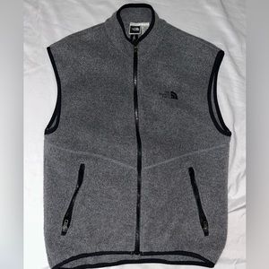 The North Face Grey Fleece Vest
